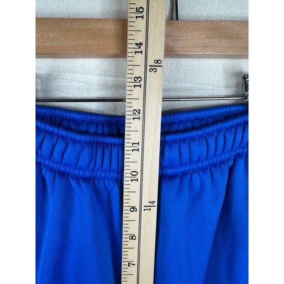 Under Armour Youth Signature Pony Fleece Jogger Sweatpants Blue/Gray Size Large - Picture 6 of 9